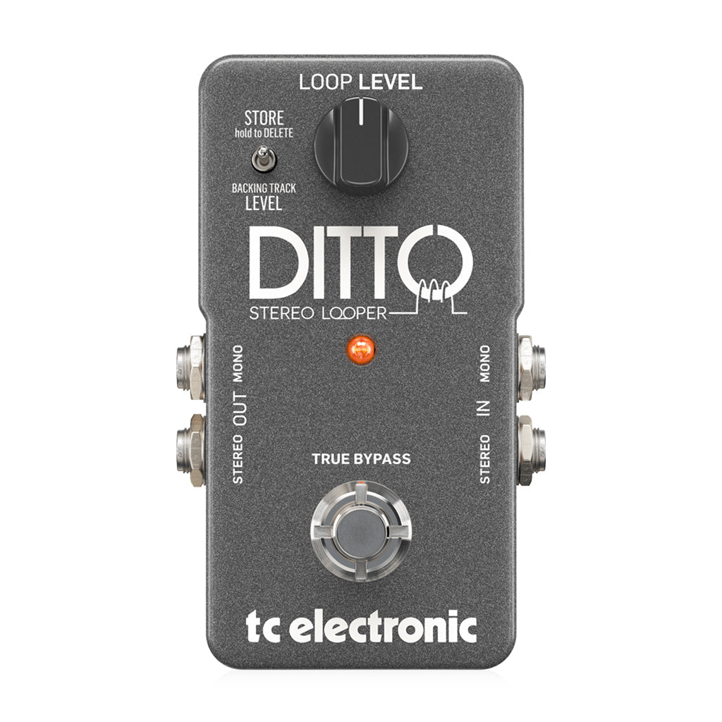TC Electronic Ditto Stereo Looper Effects Pedals Sky Music