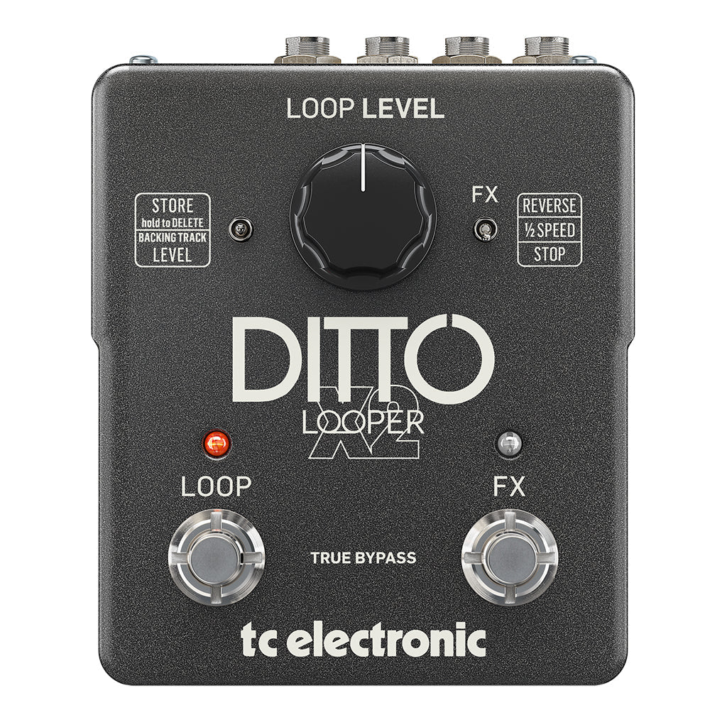TC Electronic Ditto X2 Looper Effects Pedals Sky Music