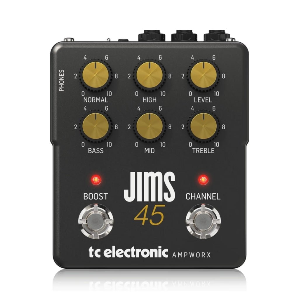 TC Electronic JIMS 45 Dual-Channel Guitar Preamp Pedal Effects Pedals Sky Music