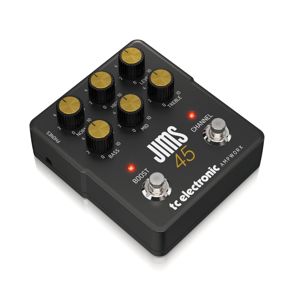 TC Electronic JIMS 45 Dual-Channel Guitar Preamp Pedal Effects Pedals Sky Music