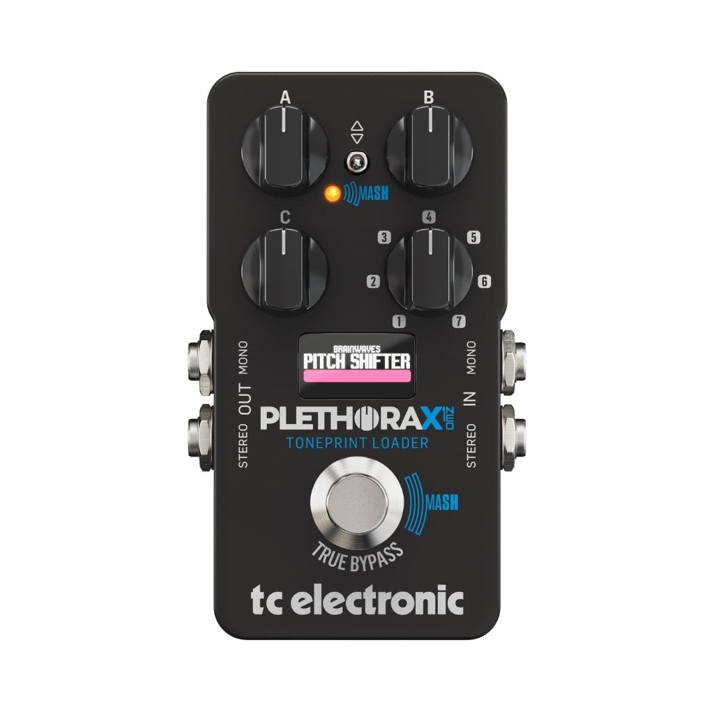 TC Electronic Plethora X1 Neo TonePrint Multi-Effects Pedal - Black Effects Pedals Sky Music