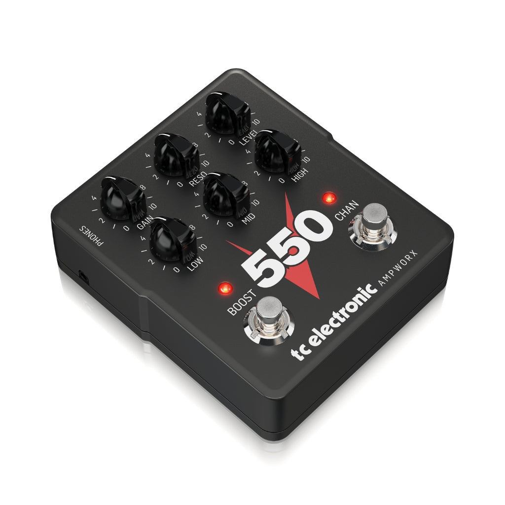 TC Electronic V550 Dual Channel Guitar Preamp Pedal Effects Pedals Sky Music