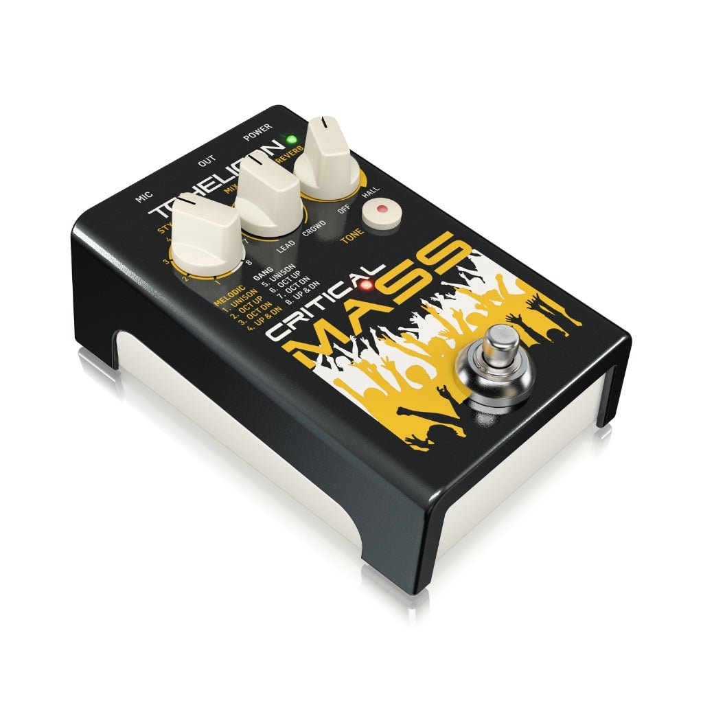 TC Helicon Critical Mass Vocal Harmony Effects Pedal Effects Pedals Sky Music