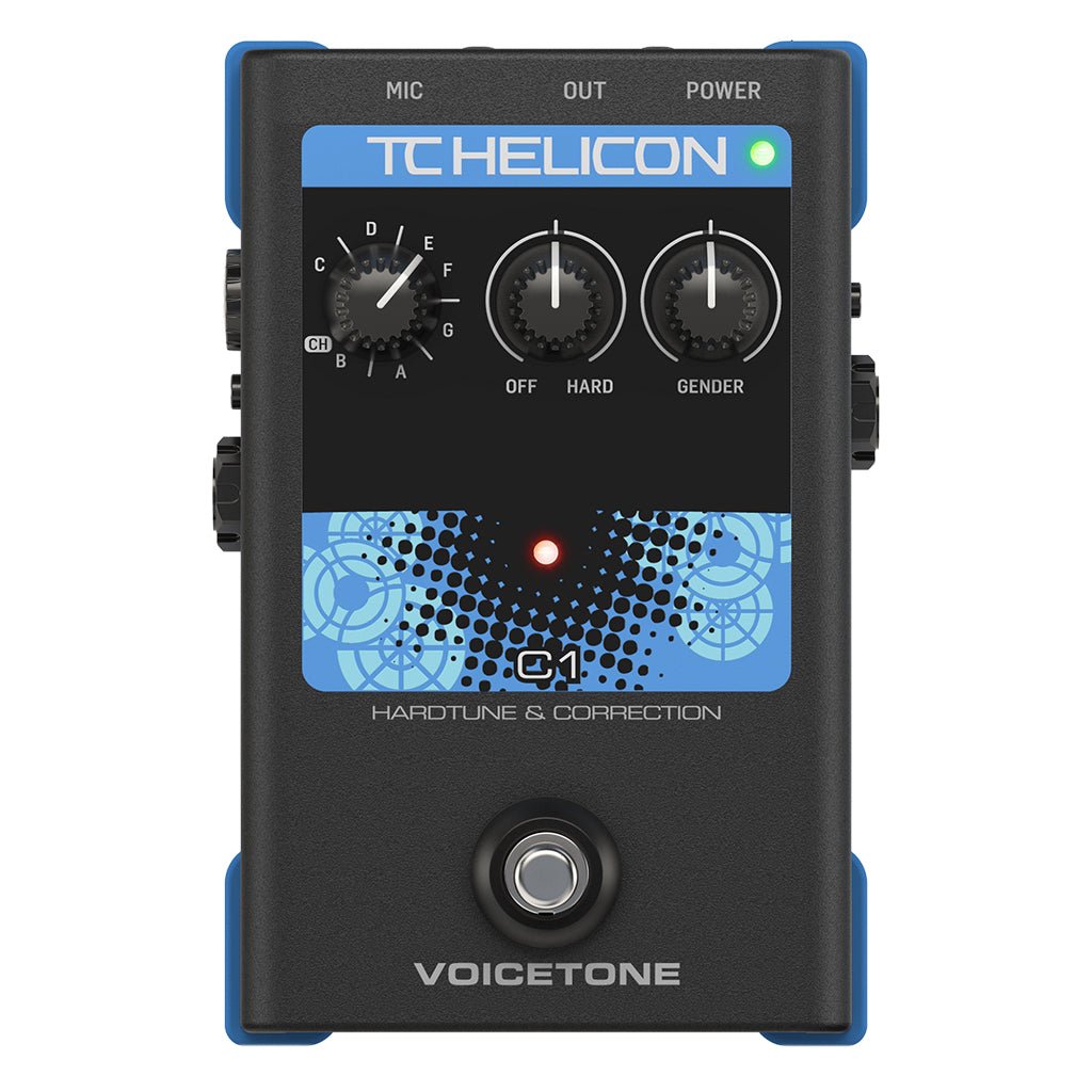 TC Helicon Voicetone C1 Effects Pedals Sky Music