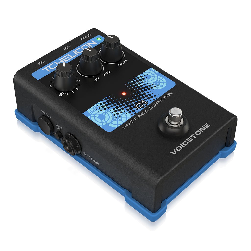 TC Helicon Voicetone C1 Effects Pedals Sky Music