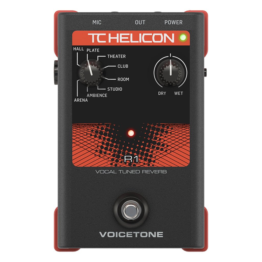 TC Helicon Voicetone R1 Effects Pedals Sky Music