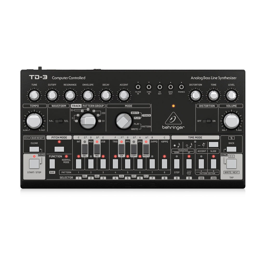 Behringer TD3 BK Analog Bass Line Synth