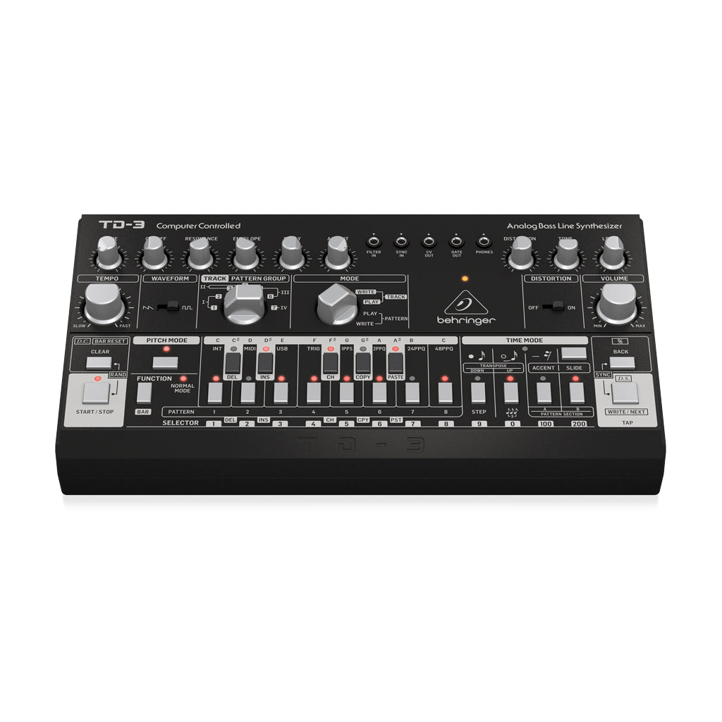 Behringer TD3 BK Analog Bass Line Synth
