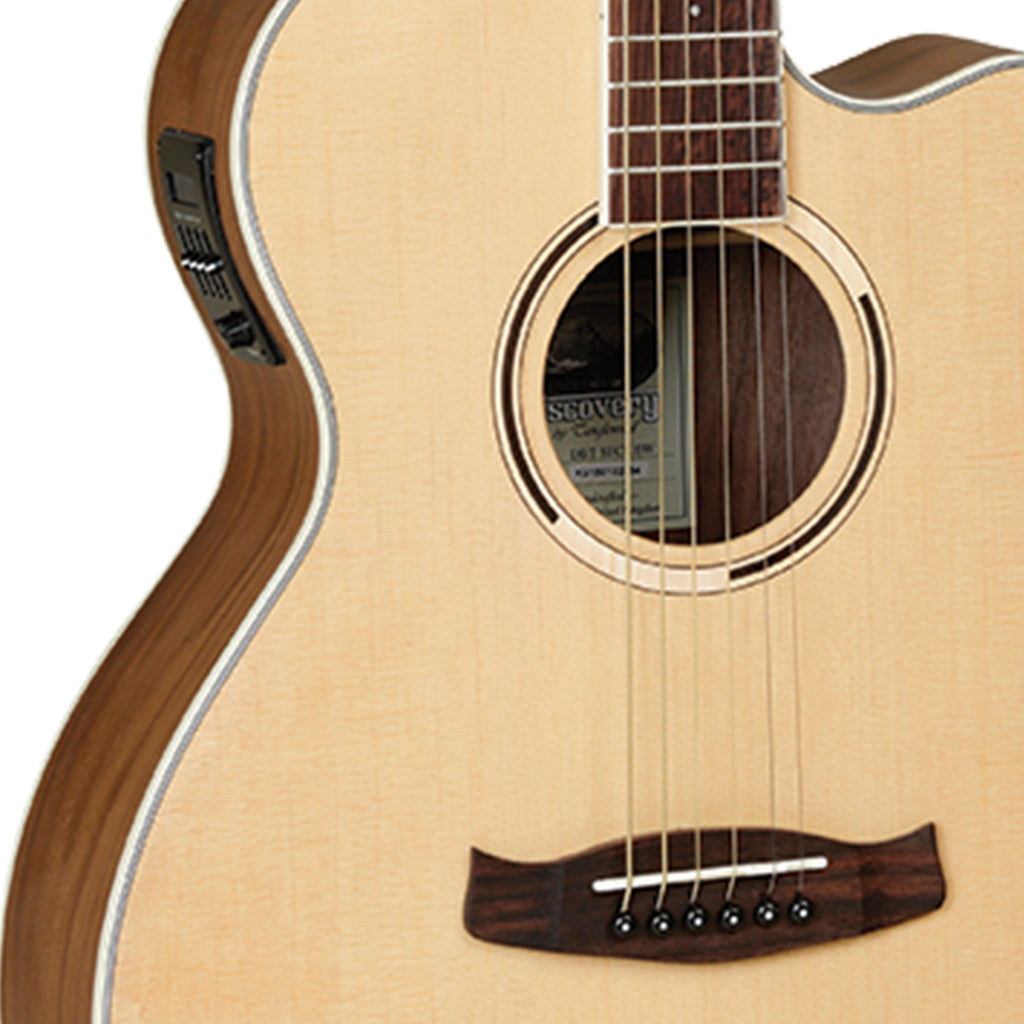 Tanglewood Discovery Exotic Superfolk C E Black Walnut