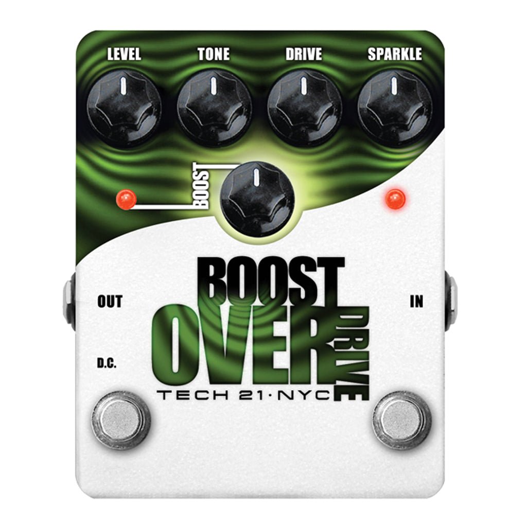 TECH 21 Boost Fuzz Overdrive Pedal Effects Pedals Sky Music