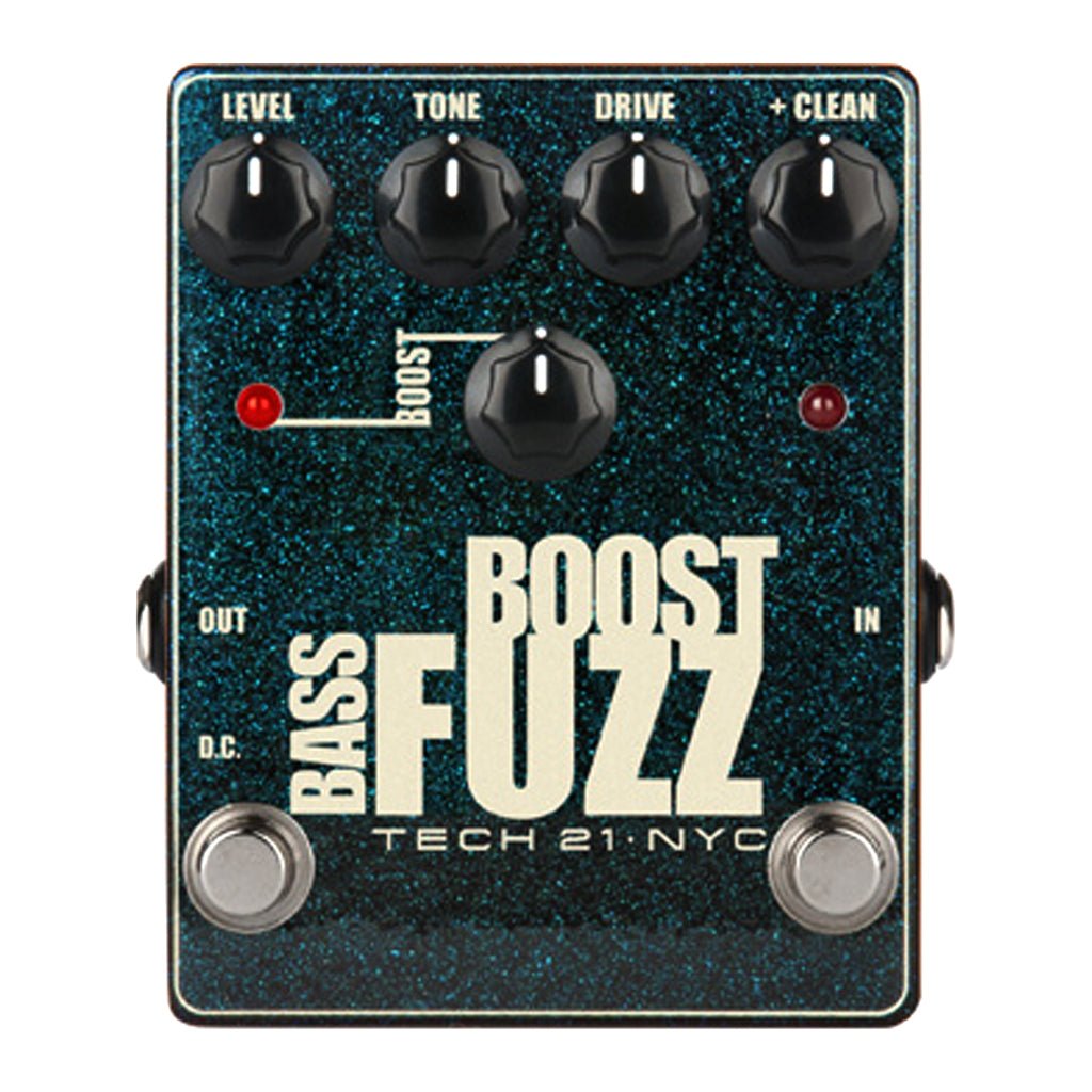 TECH 21 Boost Metallic Bass Fuzz Pedal Effects Pedals Sky Music