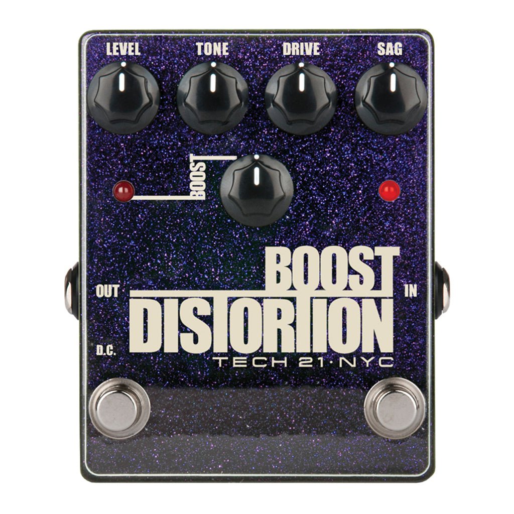 TECH 21 Boost Metallic Distortion Pedal Effects Pedals Sky Music