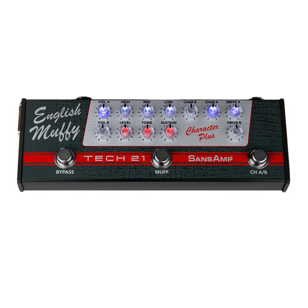 Tech 21 Character Plus Series English Muffy Pedal Effects Pedals Sky Music