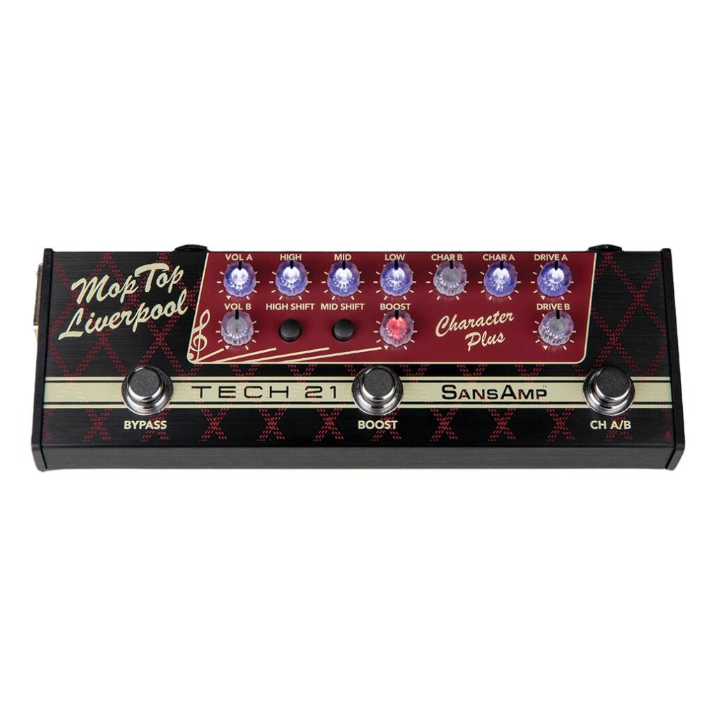 Tech 21 Character Plus Series Mop Top Liverpool Pedal Effects Pedals Sky Music