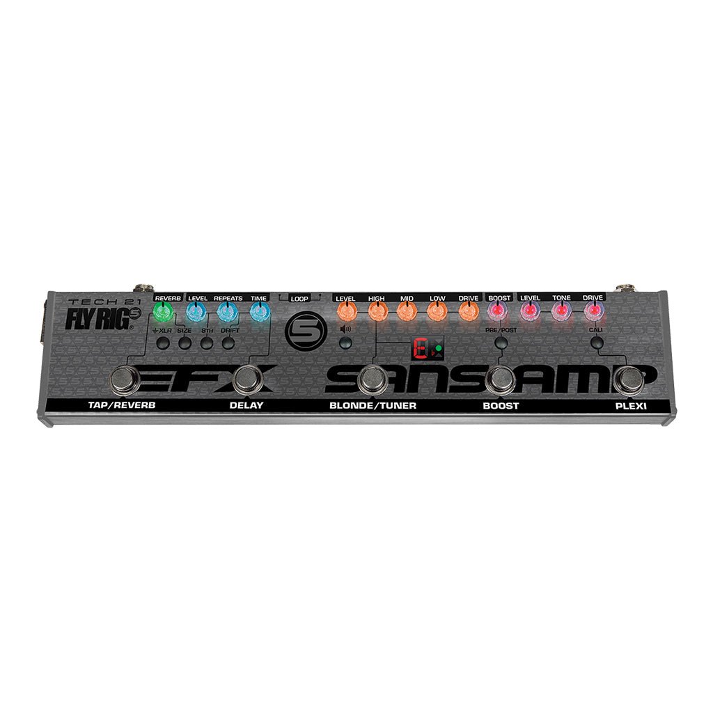 TECH 21 FlyRig 5 v2 Pedalboard Effects Pedals Sky Music