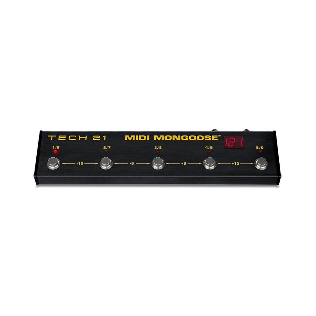 Tech 21 Midi Mongoose Foot Controller MIDI Controllers Sky Music