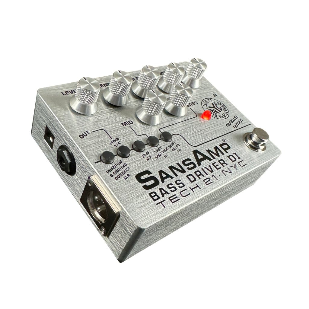 Tech 21 Sansamp Bass Driver DI Limited Edition 30th Anniversary Effects Pedals Sky Music