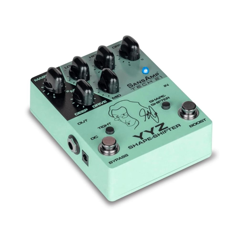 TECH 21 Sansamp YYZ Geddy Lee Signature Pedal Effects Pedals Sky Music