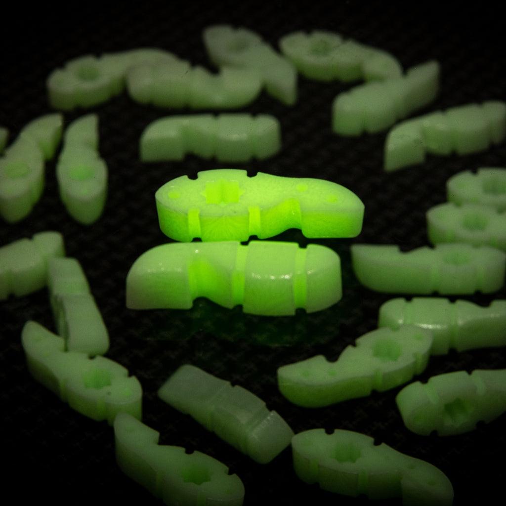 Tuner Fish - Lug Locks Glow in the Dark - 4 Pack