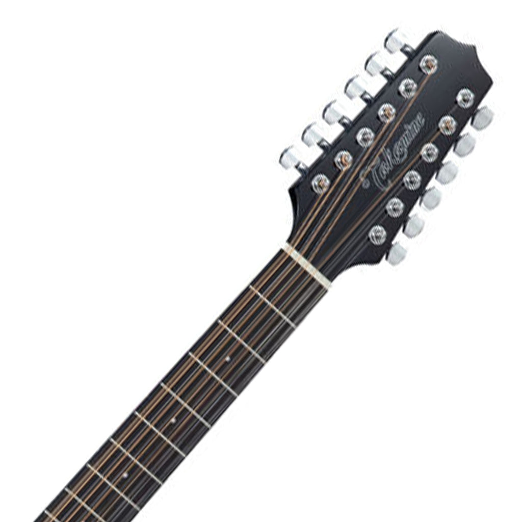 Takamine GD30 Series 12 String Dreadnought AC EL Guitar with Cutaway in Black Gloss Finish