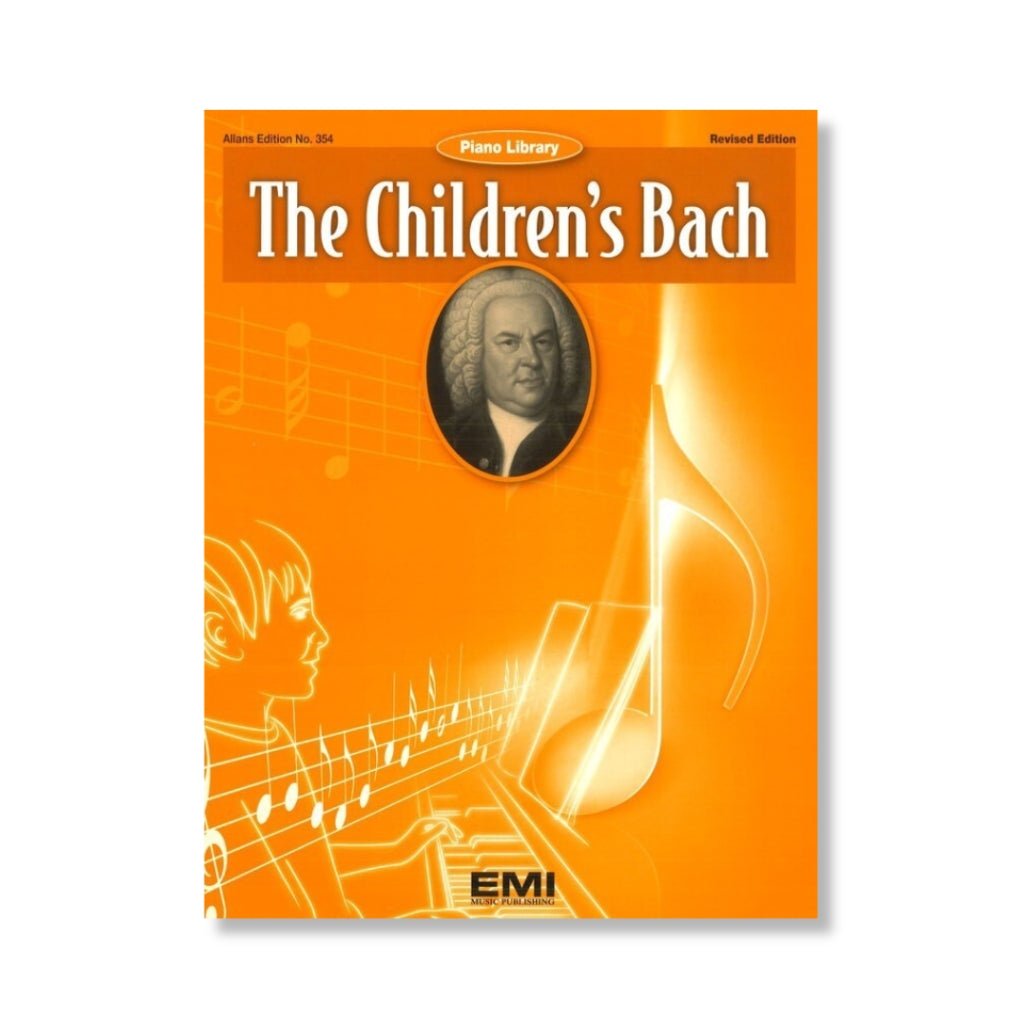 The Children's Bach Piano Library Book Books Sky Music