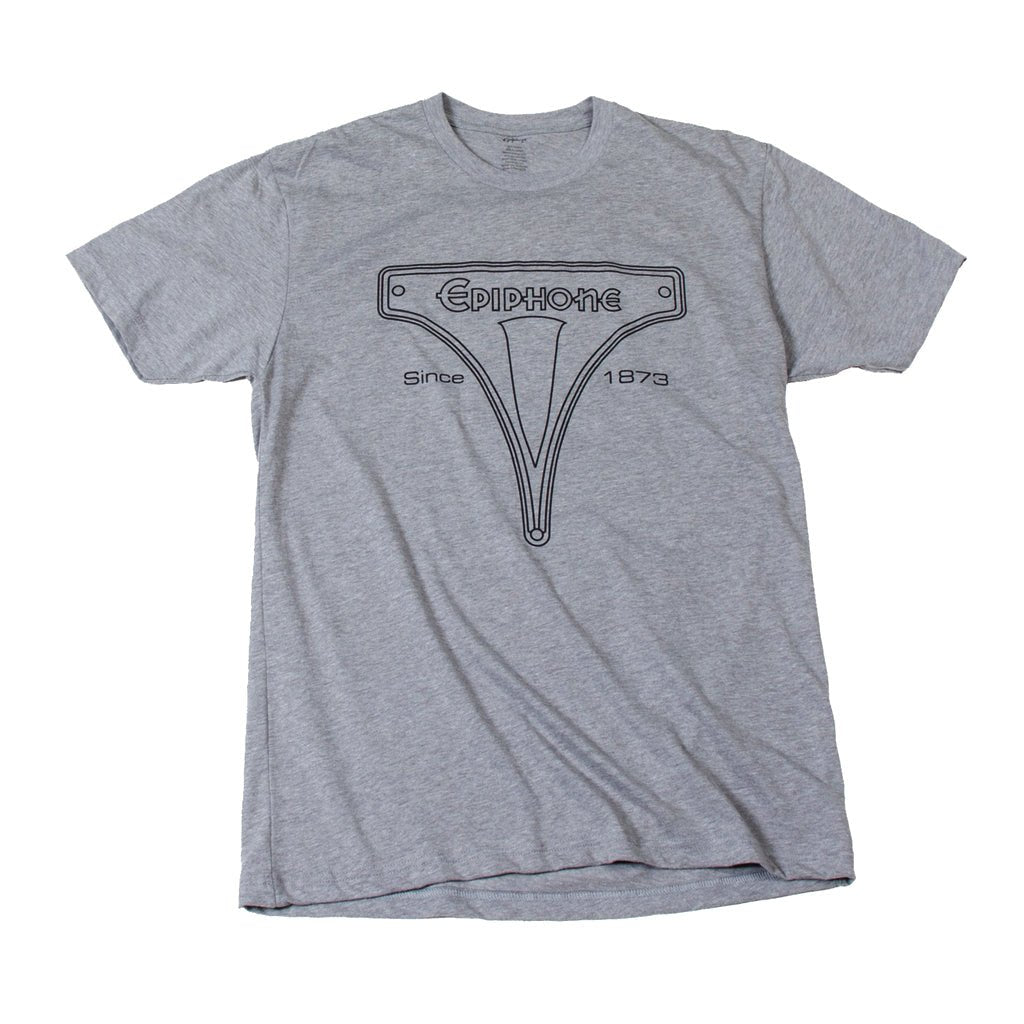 The Epiphone Badge Tee - Gray Small Merchandise &amp; Apparel Sky Music
