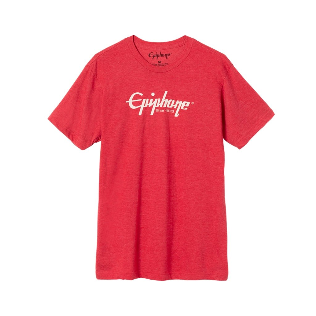 The Epiphone Logo Tee - Red Small Merchandise &amp; Apparel Sky Music