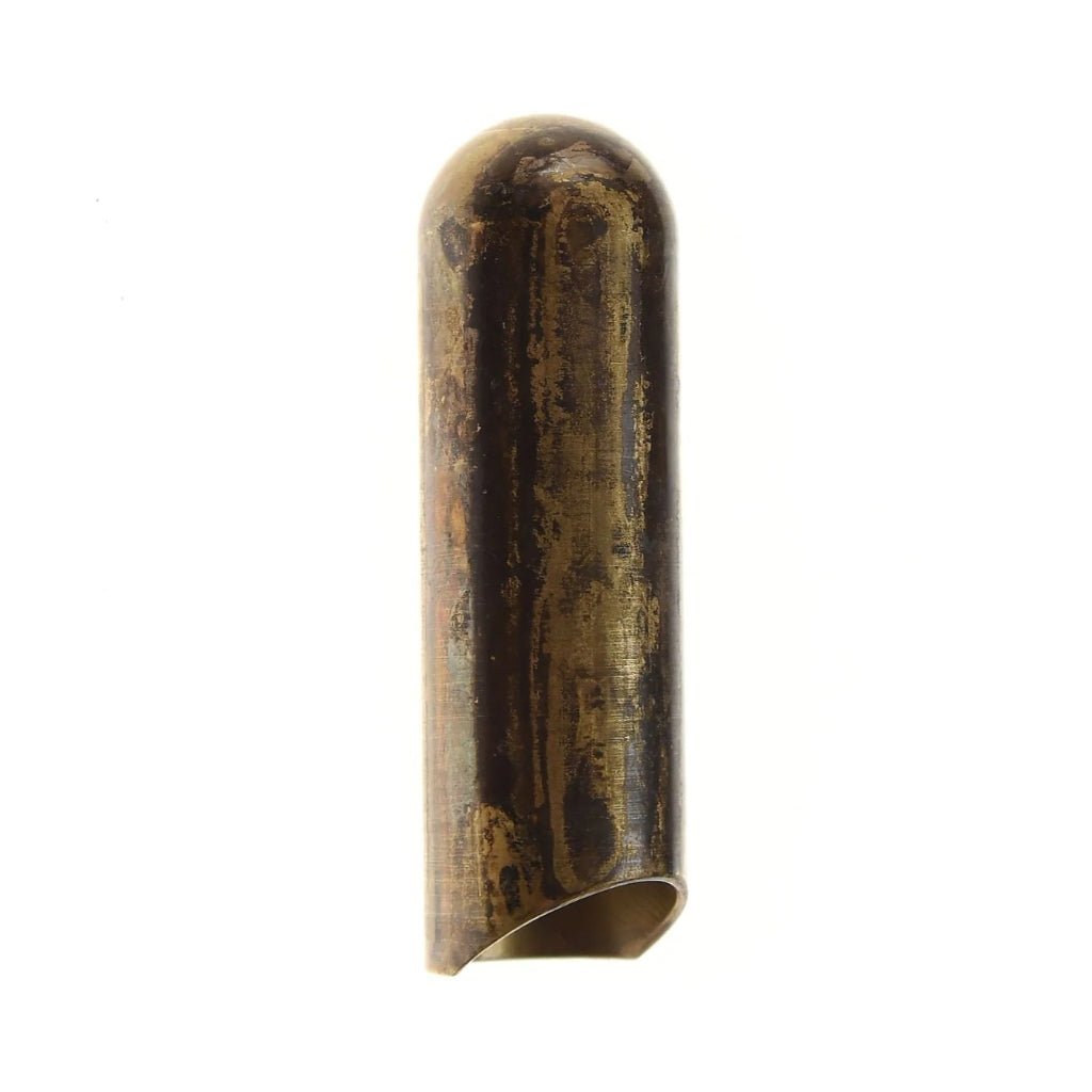 The Rock Slide Aged Brass Balltip Guitar Slide - Medium Guitar Slides Sky Music