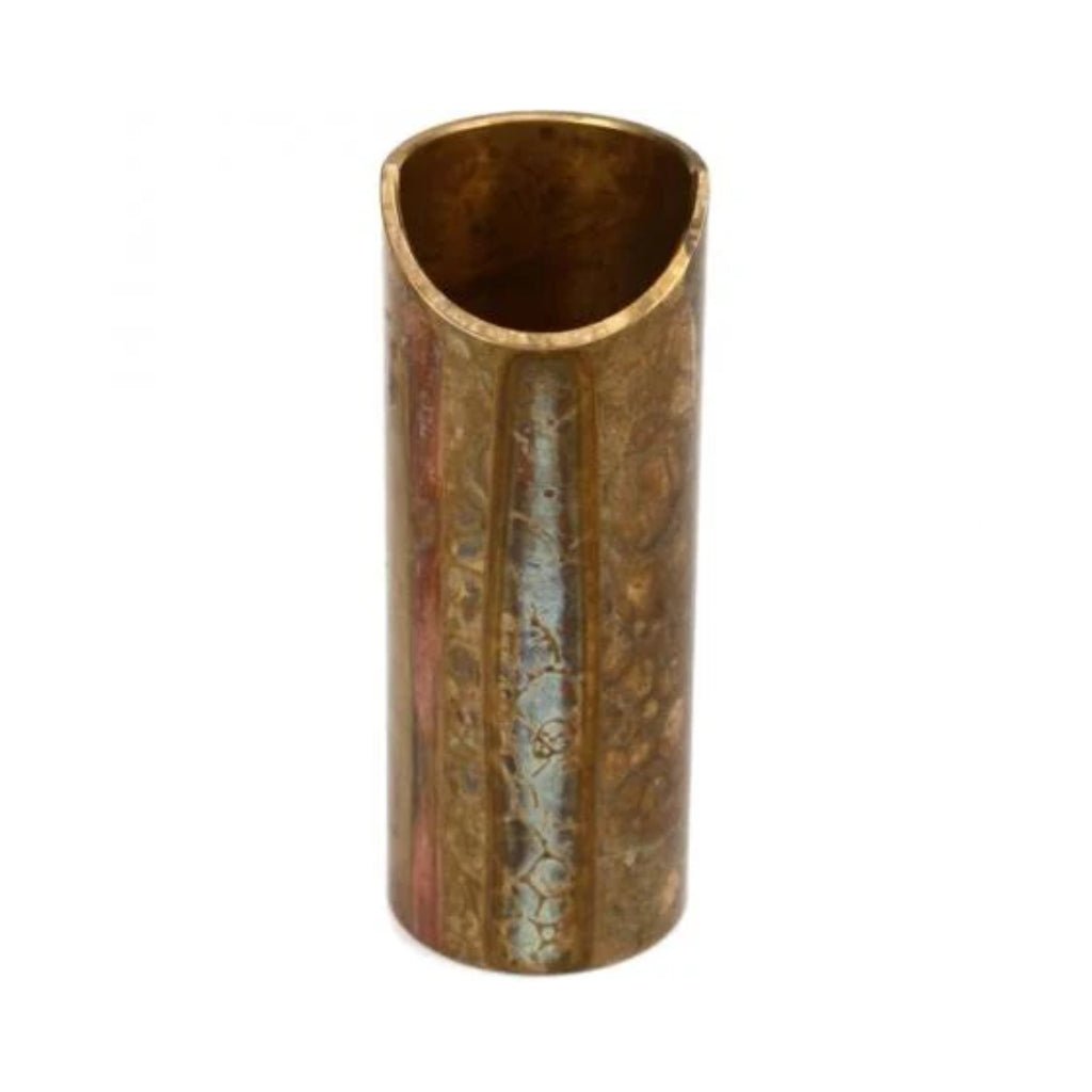 The Rock Slide Aged Brass Swamp Slide - Extra Large Guitar Slides Sky Music