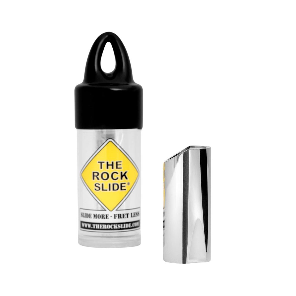 The Rock Slide Nickel Plated Guitar Slide - Large Guitar Slides Sky Music