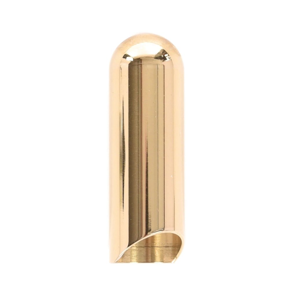 The Rock Slide Polished Brass Balltip Guitar Slide - Medium Guitar Slides Sky Music