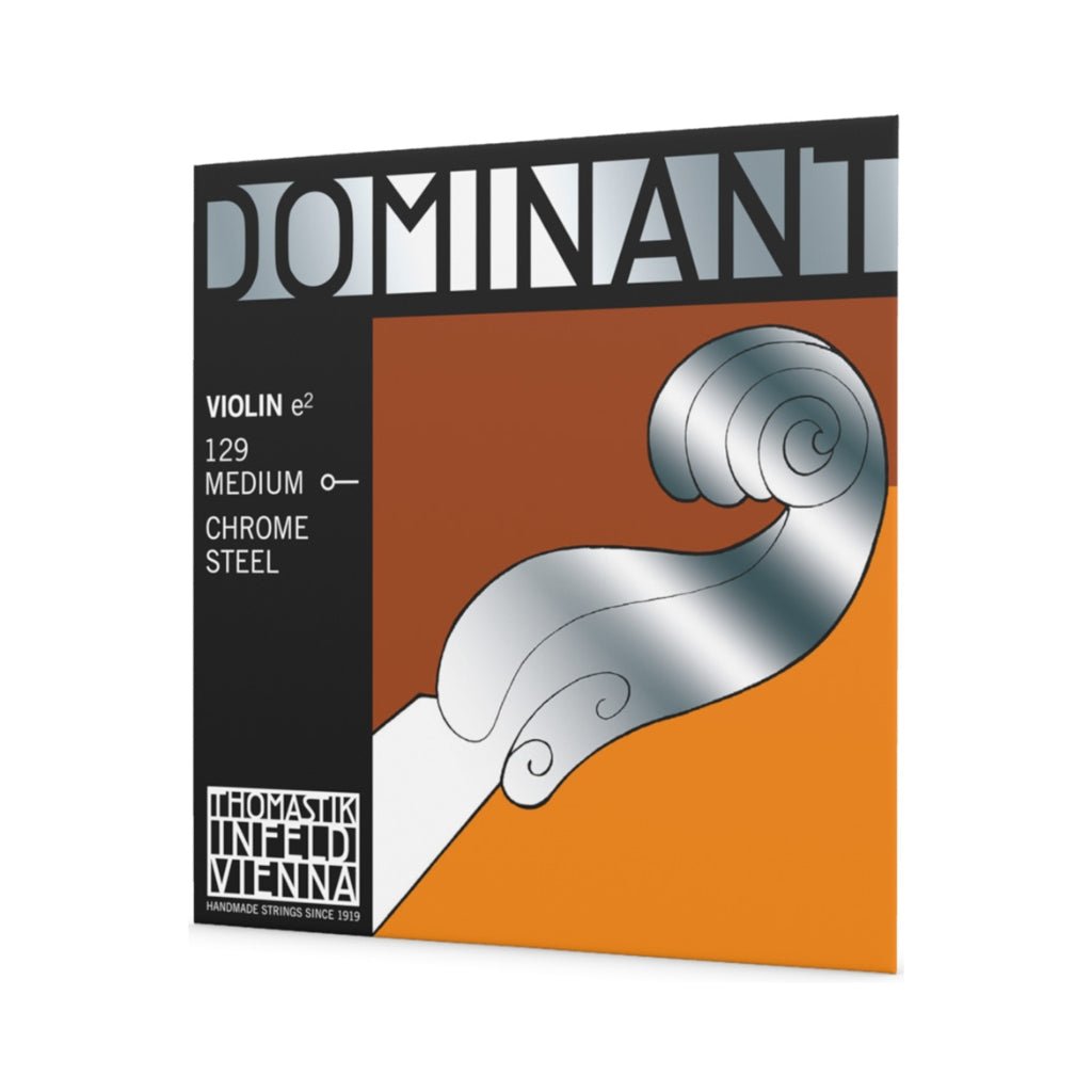Thomastik 129.3/4 Dominant Violin String - E 3/4, Chrome Wound Bowed Instrument Strings Sky Music