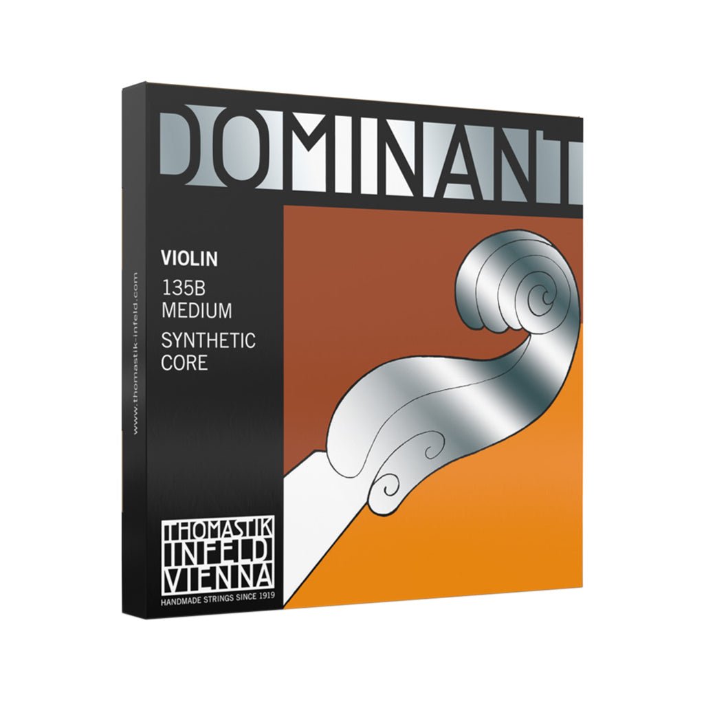 Thomastik DT135B Dominant 4/4 Size Violin String - Perlon Aluminium Wound Bowed Instrument Strings Sky Music