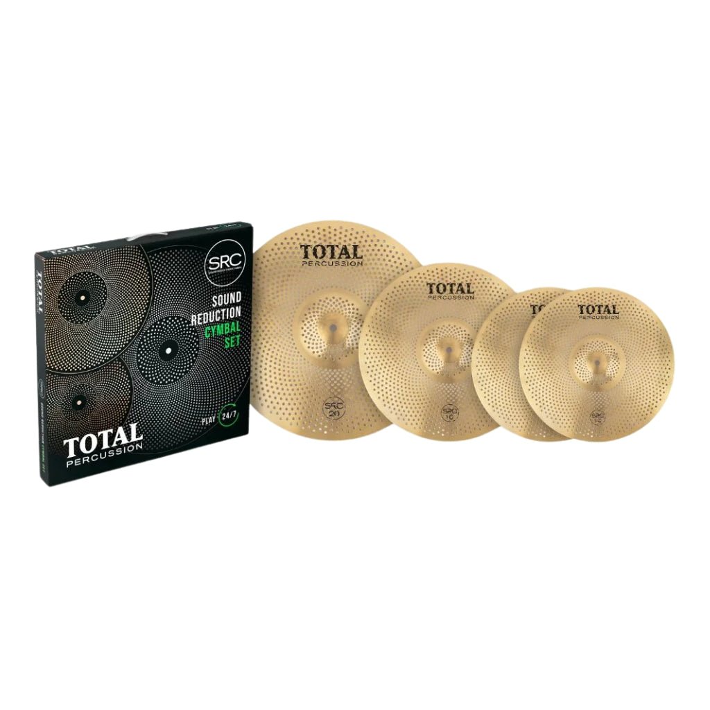 Total Percussion 14/16/20 SRC Box Set - Matte Gold Cymbals Sky Music