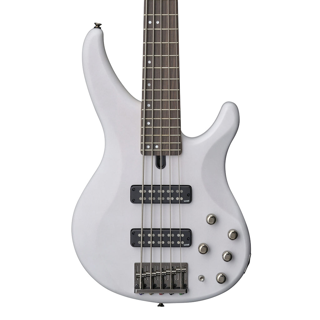 Yamaha TRBX505 5 String Bass Translucent White