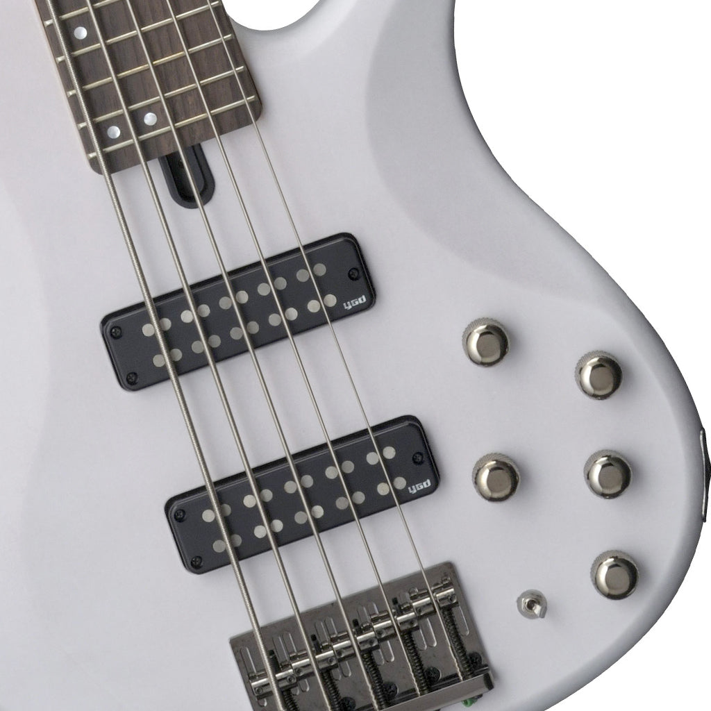 Yamaha TRBX505 5 String Bass Translucent White
