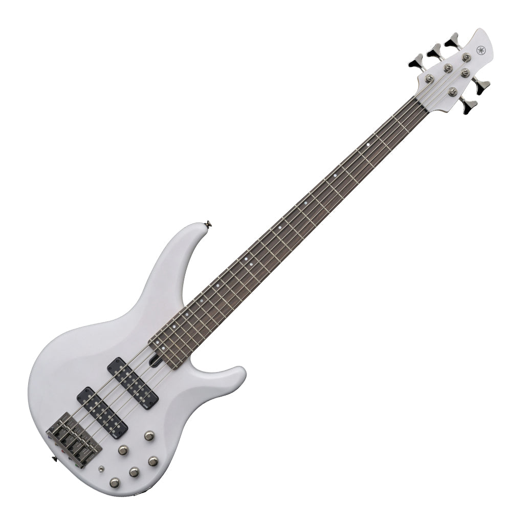 Yamaha TRBX505 5 String Bass Translucent White