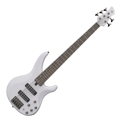 Yamaha TRBX505 5 String Bass Translucent White