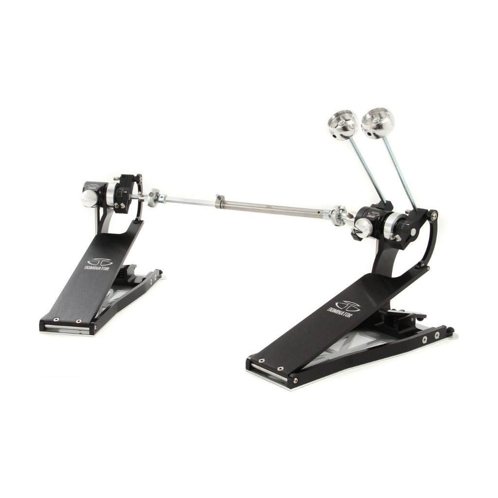 Trick Drums Dominator Double Pedal, Black Drum Hardware Sky Music