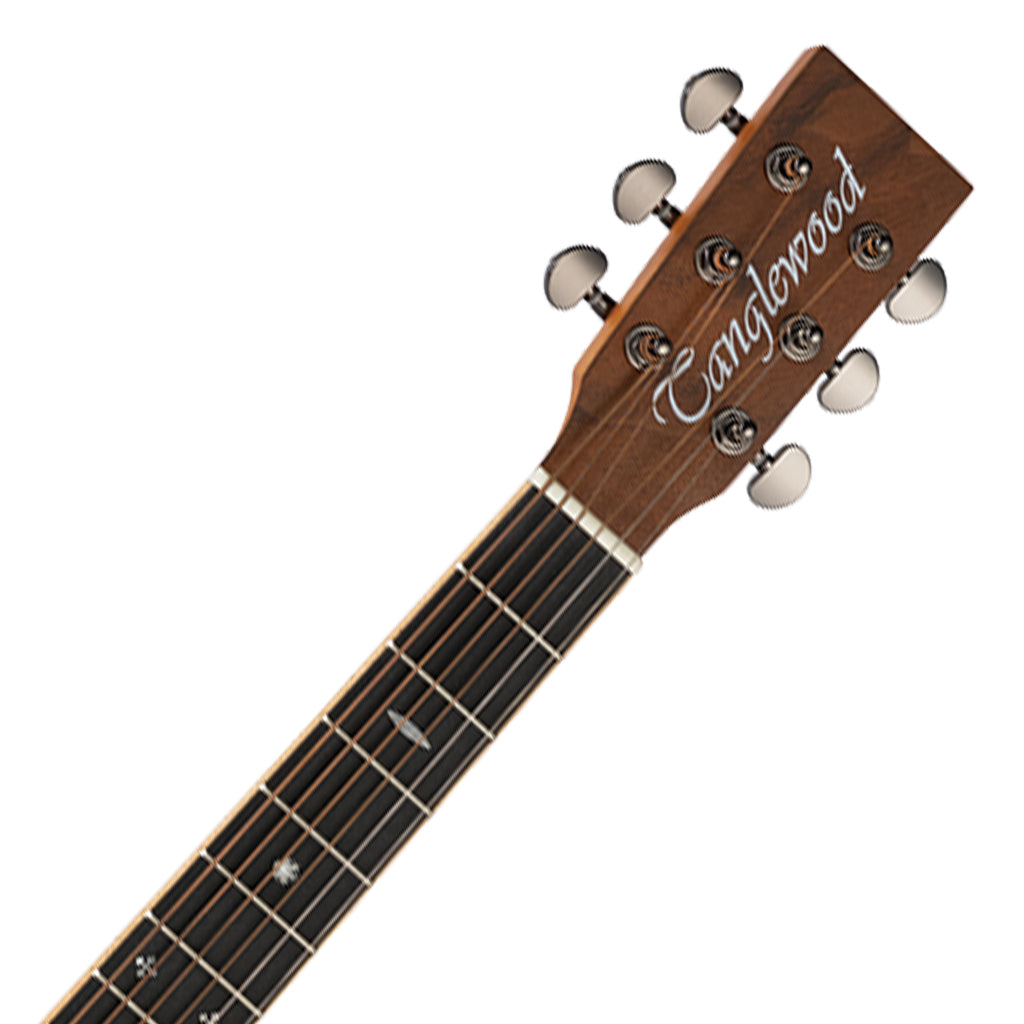Tanglewood TRU2 CE BW Reunion Pro Solid Australian Red Cedar Top Traveller Folk with Black Walnut Back and Sides