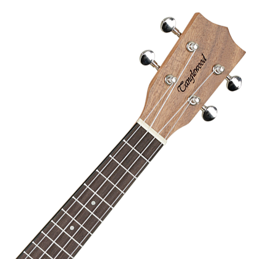 Tanglewood TWT9EB Tiare Concert Ukulele with Pickup Spruce Koa with Gig Bag