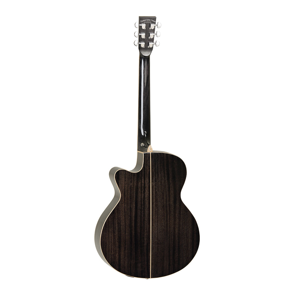 Tanglewood TW4BS Winterleaf SF C/E Black Shadow Gloss
