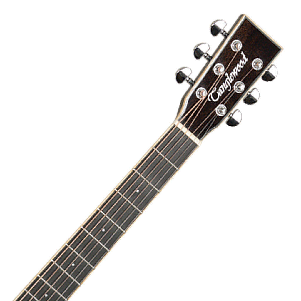 Tanglewood TW4BS Winterleaf SF C/E Black Shadow Gloss