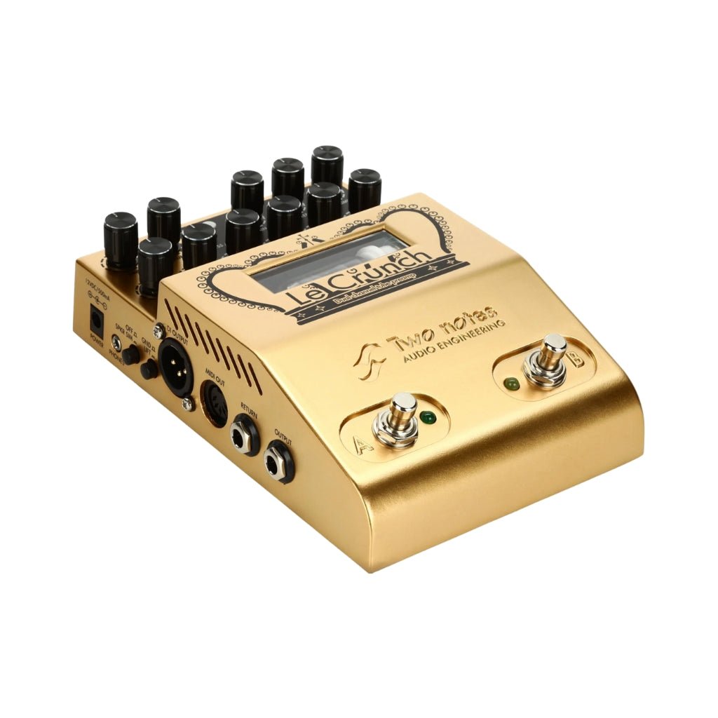 Two Notes Le Crunch 2-channel British Tones Tube Preamp Pedal Effects Pedals Sky Music