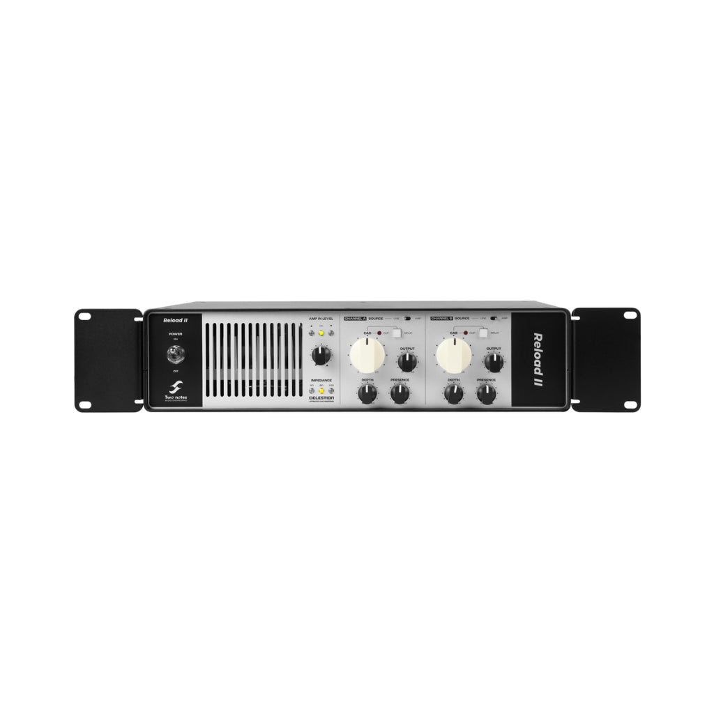 Two Notes Reload II Load Box and Attenuator Electric Guitar Amplifiers Sky Music
