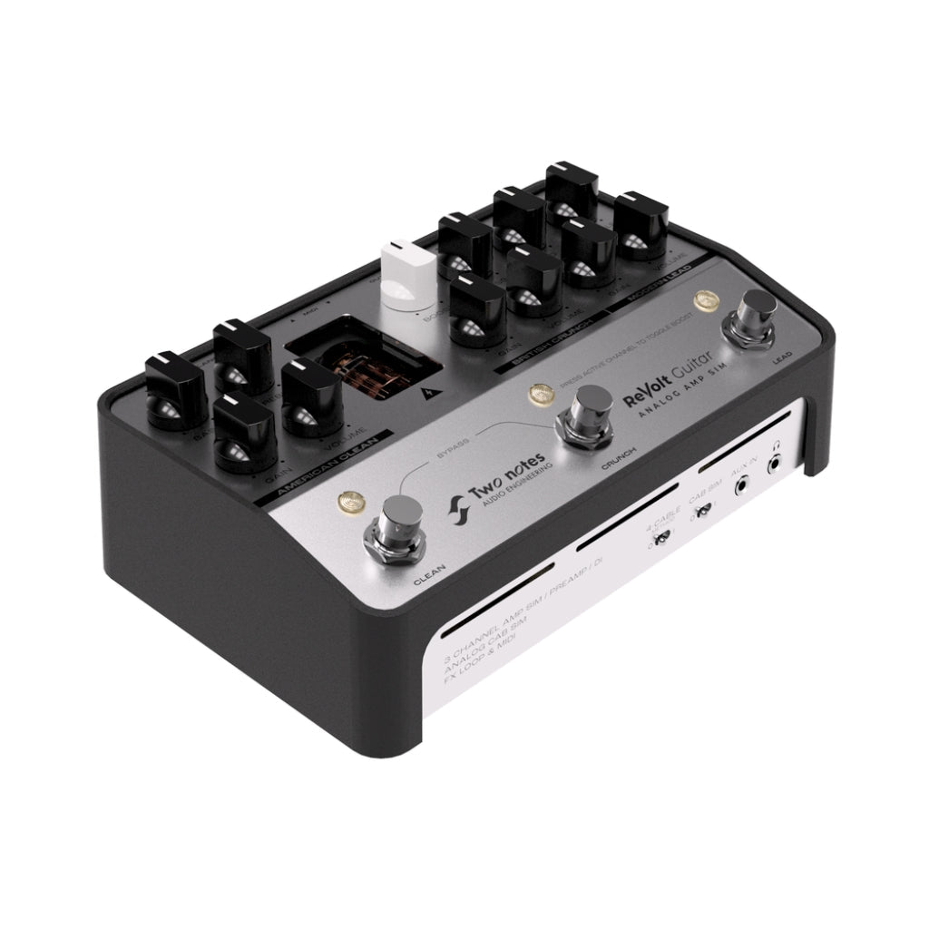 Two Notes Revolt Guitar 3 Channel Guitar Amp Sim Pedal Effects Pedals Sky Music