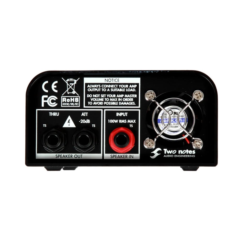 Two Notes Torpedo Captor 4-Ohm Compact Load Box DI Boxes & Signal Processing Sky Music