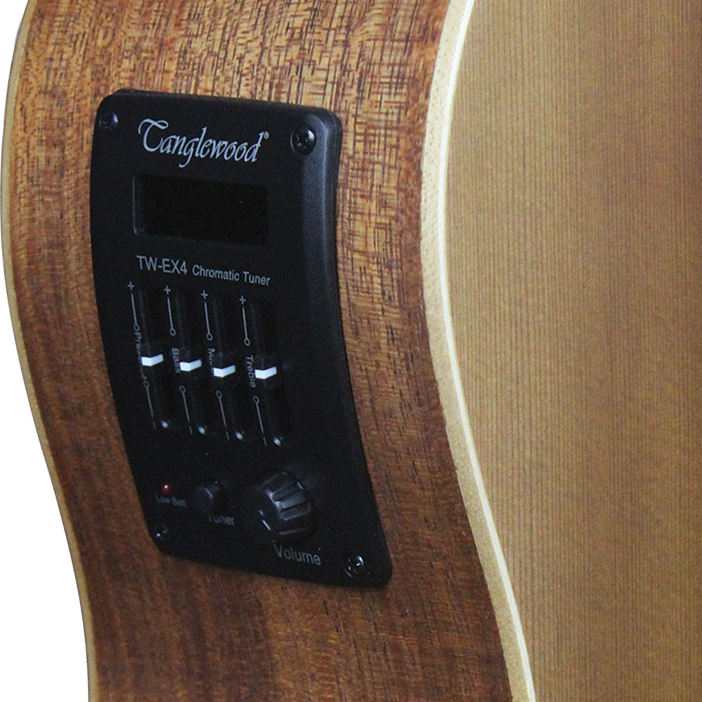 Tanglewood TWR2DCE Roadster II Dreadnought Cutaway With Pickup