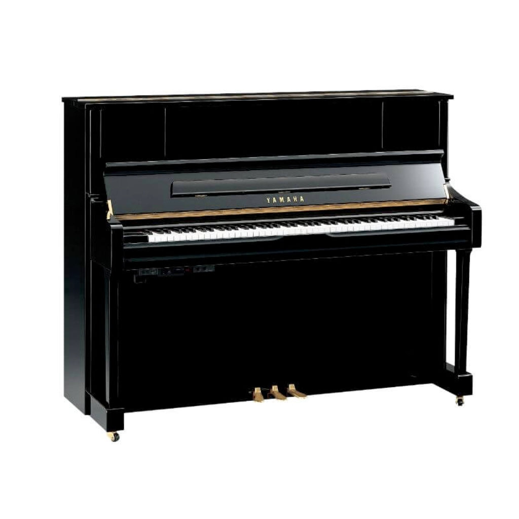 Yamaha - U1JTC3PE - 121cm Upright Piano with TC3 TransAcoustic System in Polished Ebony