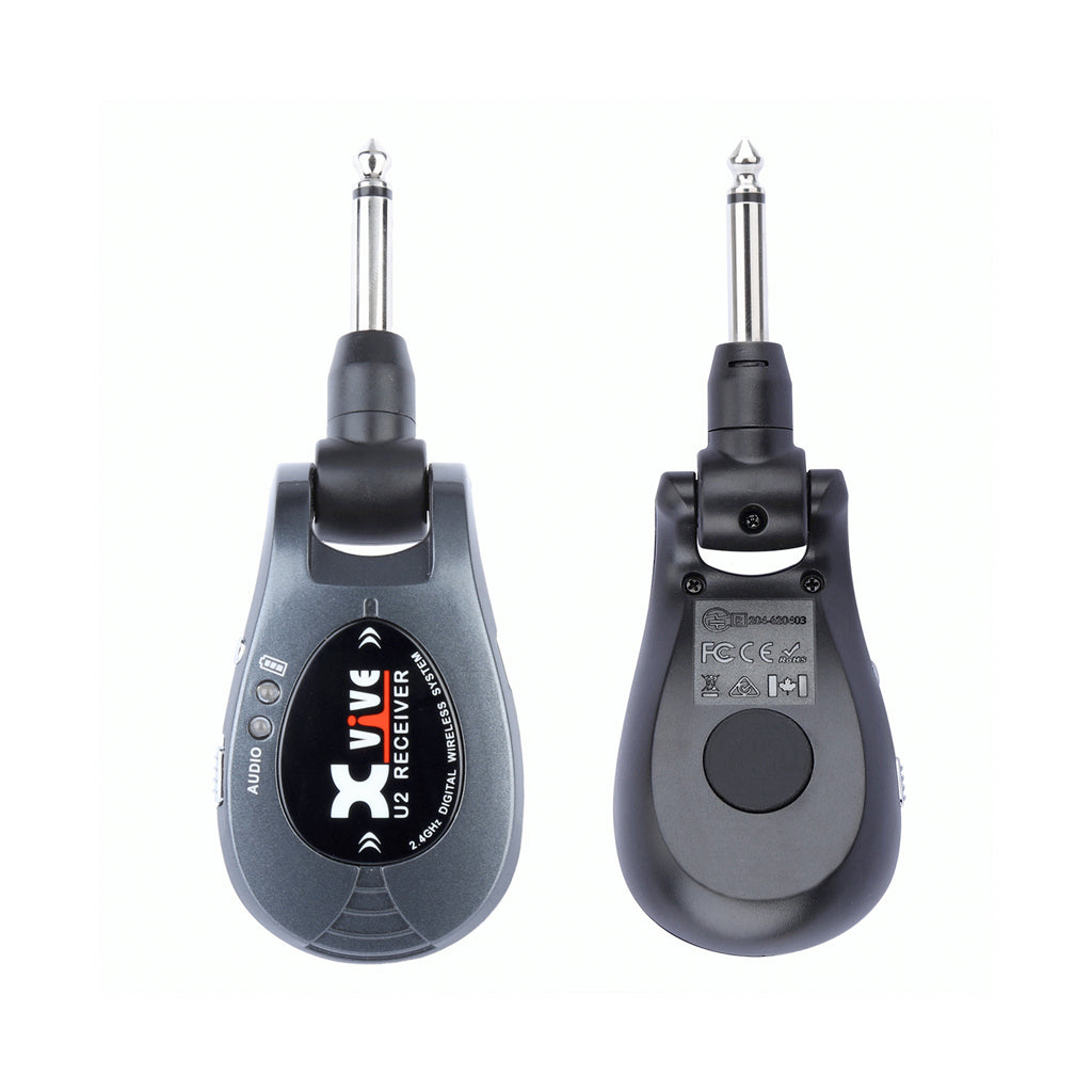 Xvive - U2 Grey Guitar Wireless 2.4Ghz